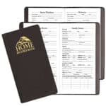 Custom Home Record Book w/ Continental Cover - 1