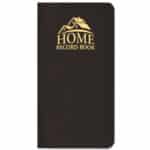 Custom Home Record Book w/ Leatherette Cover - 2