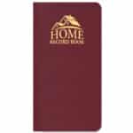 Custom Home Record Book w/ Leatherette Cover - 4