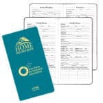 Custom Home Record Book w/ Shimmer Cover
