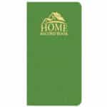 Custom Home Record Book w/ Shimmer Cover - 4