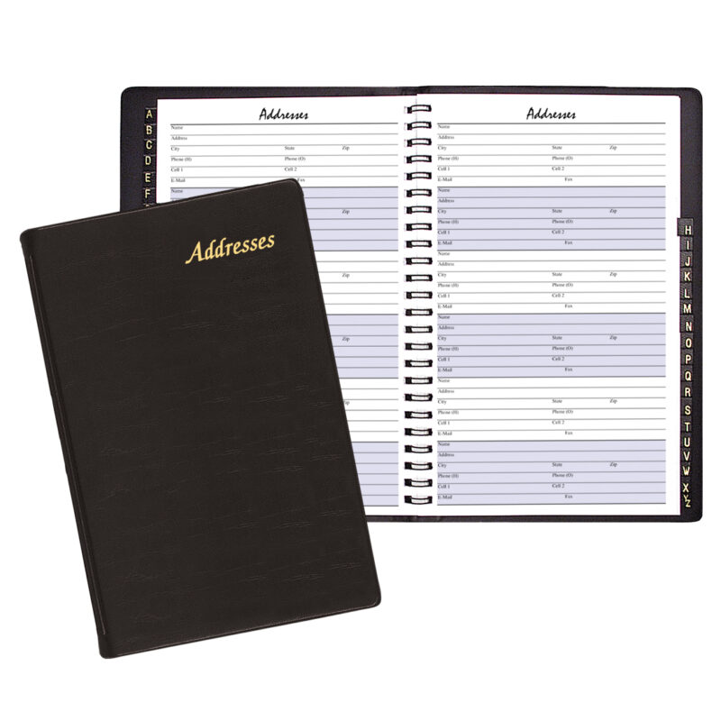 Custom Large Address Book/ Continental Cover - 1