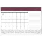 Custom Leatherette Computer Station Desk Pad Calendar - 4