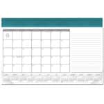 Custom Leatherette Computer Station Desk Pad Calendar - 9