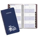 Custom Medium Address Book w / Leatherette Cover
