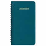 Custom Medium Address Book w / Leatherette Cover - 6