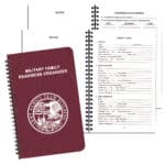 Custom Military Readiness Organizer/ Shimmer Cover