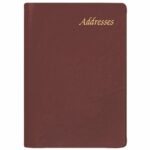 Custom Mini Address Book w/ Continental Cover - 2