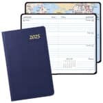 Custom Mini Weekly Pocket Planner - Leatherette Covers - 1