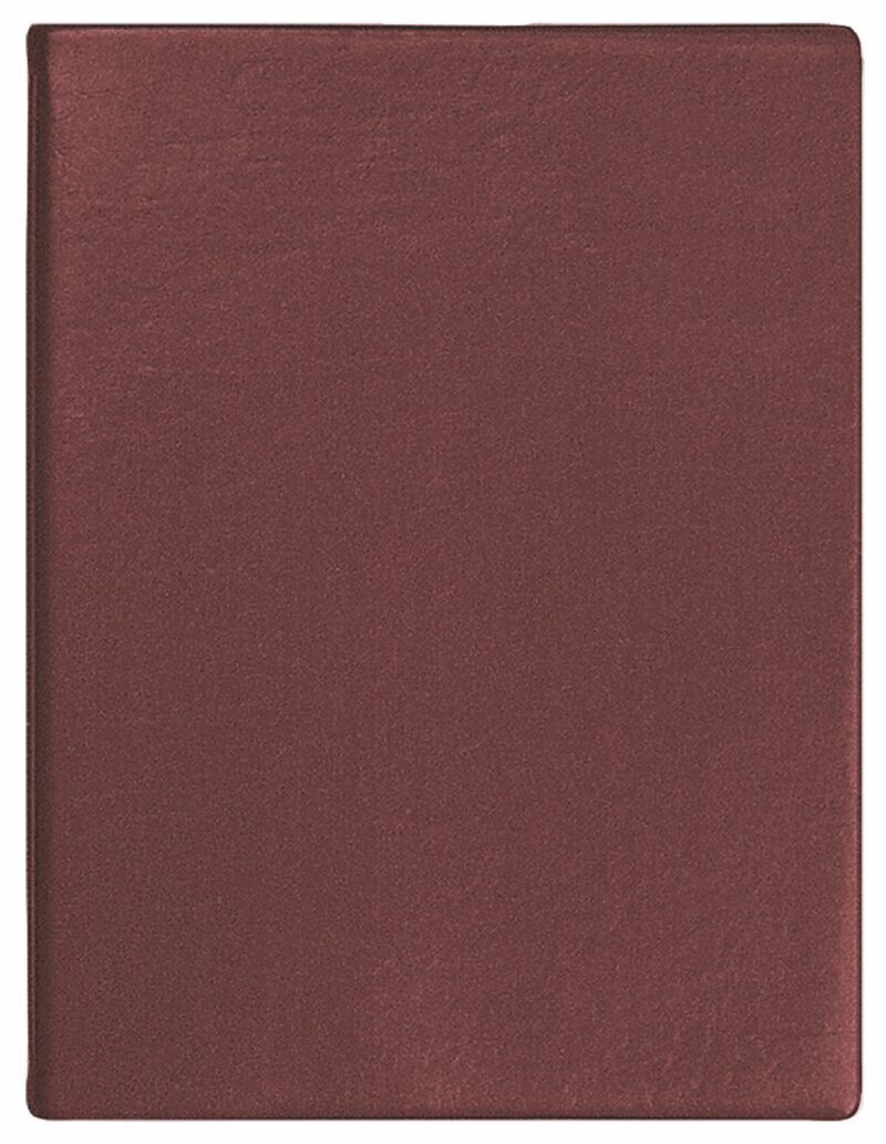 Custom Monthly Desk Appointment Calendar/Planner w/ Continental Vinyl Cover - 2
