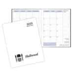 Custom Monthly Desk Appointment Calendar/Planner w/ Saddle Stitched Economy Cover