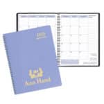 Custom Monthly Desk Appointment Calendar/Planner w/ Twilight Cover