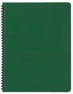 Custom Monthly Desk Wire Bound Appointment Calendar/Planner w/ Leatherette Cover - 3