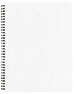 Custom Monthly Desk Wire Bound Appointment Calendar/Planner w/ Leatherette Cover - 7