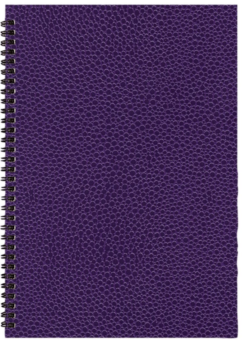 Custom Monthly Desk Wire Bound Appointment Planner w/ Cobblestone Cover - 2