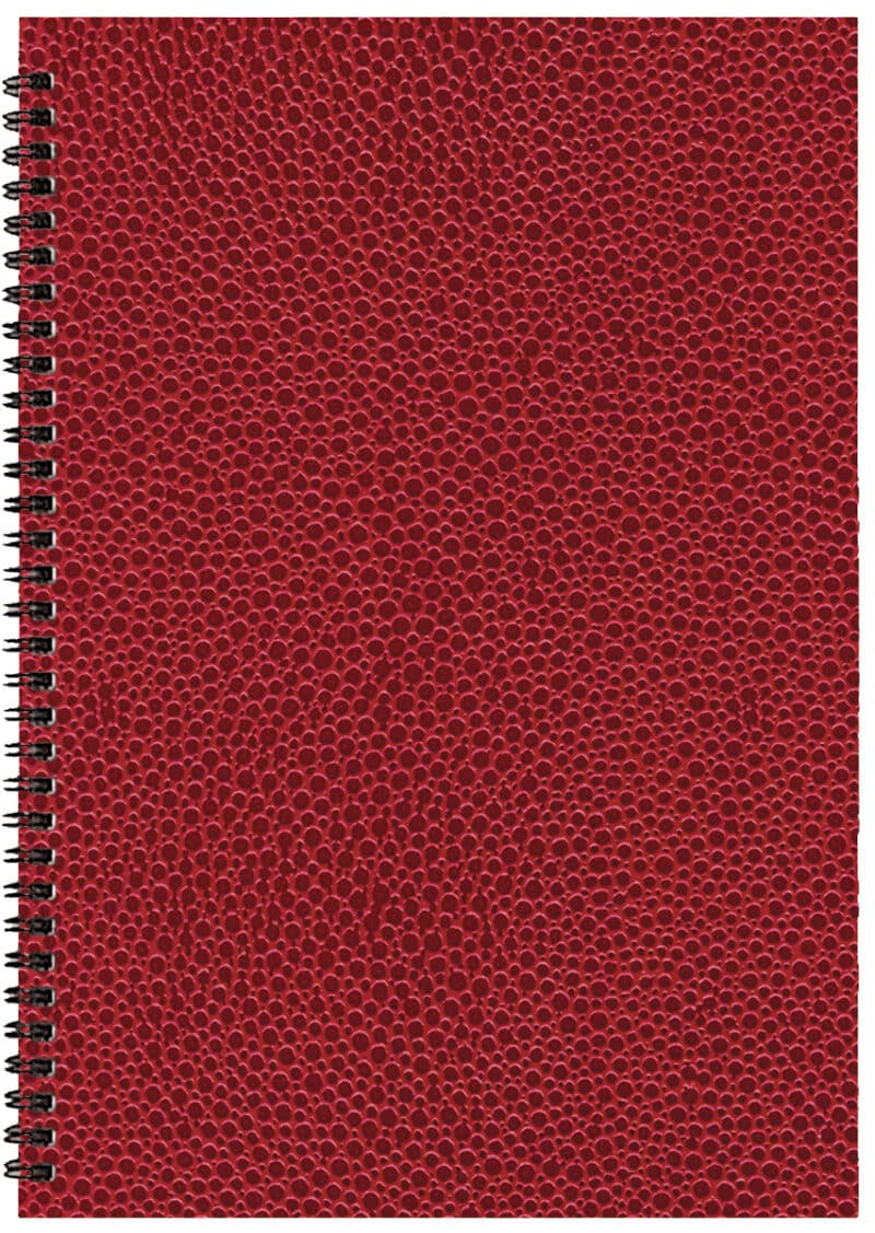 Custom Monthly Desk Wire Bound Appointment Planner w/ Cobblestone Cover - 3