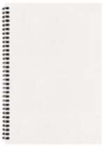 Custom Monthly Desk Wire Bound Appointment Planner w/ Leatherette Cover - 6
