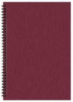Custom Monthly Desk Wire Bound Appointment Planner w/ Shimmer Cover - 4