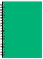 Custom Monthly Desk Wire Bound Appointment Planner w/ Technocolor Cover - 4
