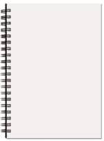 Custom Monthly Desk Wire Bound Appointment Planner w/ Technocolor Cover - 5