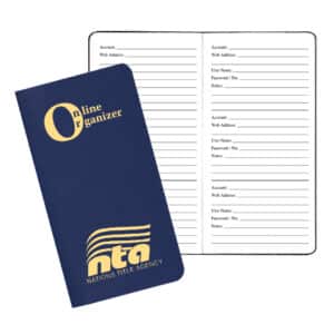 Custom Online Organizer/ Leatherette Cover