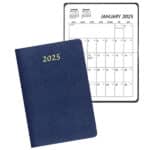 Custom Perfect Fit Pocket Planner w/ Leatherette Cover - 1