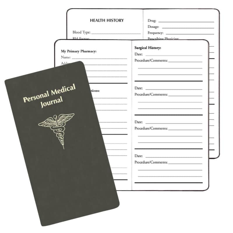 Custom Personal Medical Journal/ Canyon Covers - 1