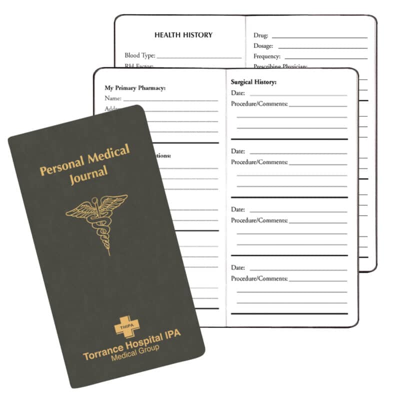 Custom Personal Medical Journal/ Canyon Covers