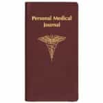 Custom Personal Medical Journal w/ Continental Vinyl Cover - 3