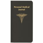Custom Personal Medical Journal w/ Leatherette Cover - 2