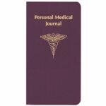 Custom Personal Medical Journal w/ Leatherette Cover - 7
