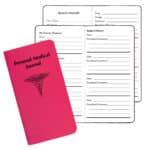 Custom Personal Medical Journal w/ Twilight Cover - 1