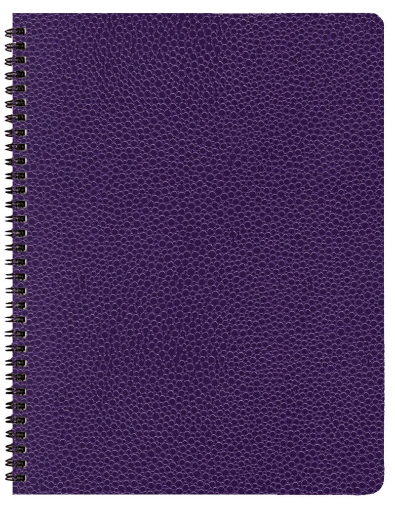 Custom Professional Weekly Desk Appointment Planner w/ Cobblestone Cover - 2