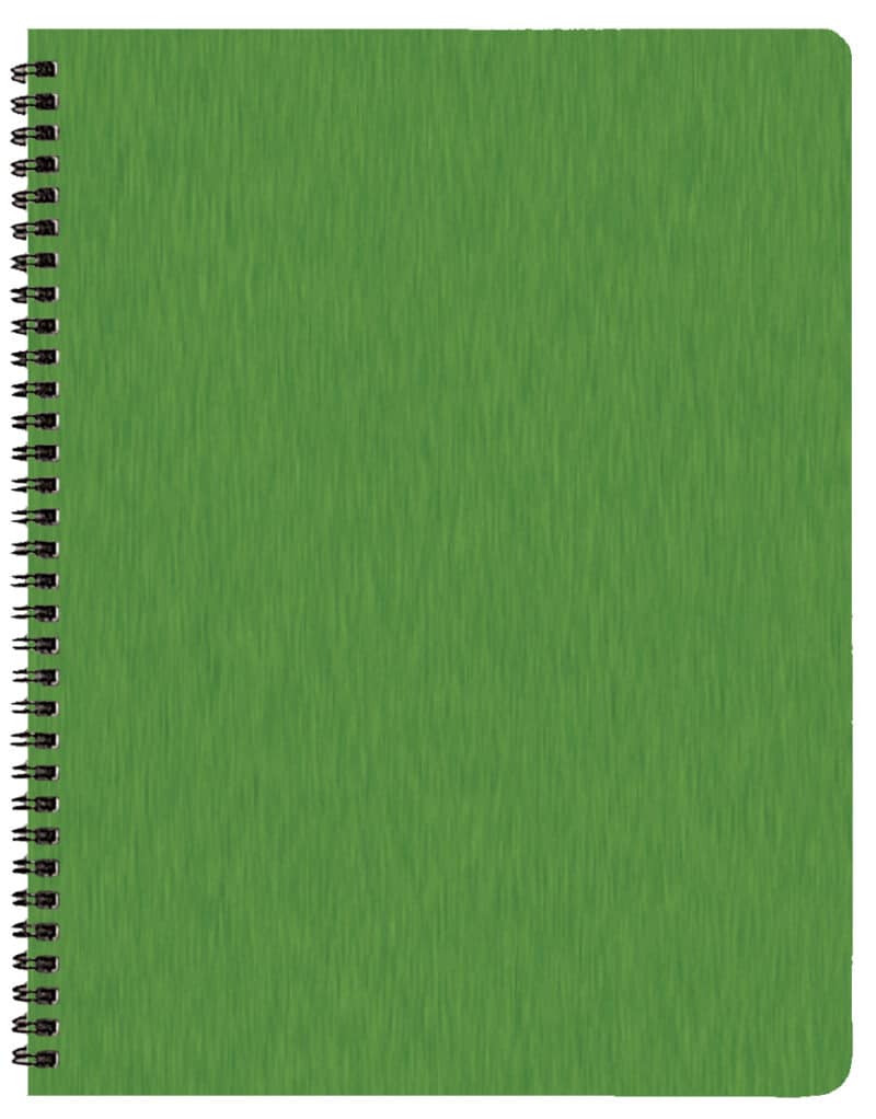 Custom Professional Weekly Desk Appointment Planner w/ Shimmer Cover - 3