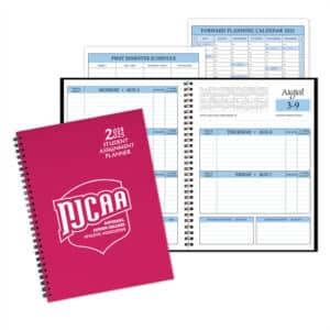 Custom Student Assignment Planner W/ Twilight Cover