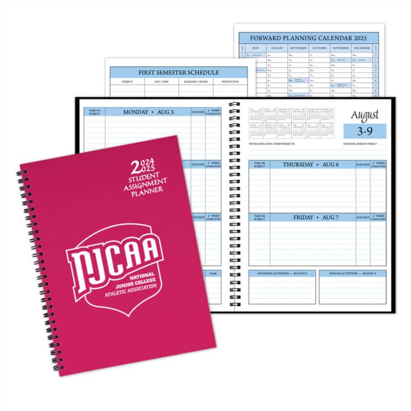 Custom Student Assignment Planner W/ Twilight Cover