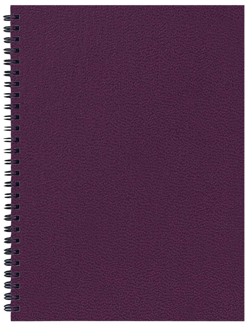 Custom Student Assignment Planner w/ Leatherette Cover - 8