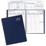 Custom Time Management Planner w/ Leatherette Cover - 1