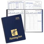 Custom Time Management Planner w/ Leatherette Cover