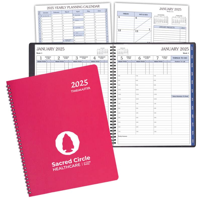 Custom Time Management Planner w/ Twilight Cover