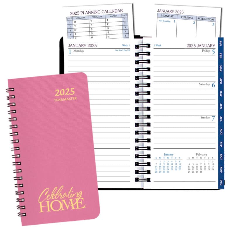 Custom Time Management Pocket Planner w/ Twilight Cover