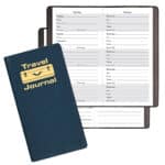 Custom Travel Journal w/ Continental Cover - 1