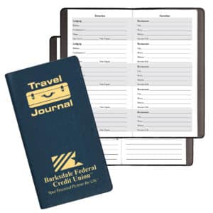 Custom Travel Journal w/ Continental Cover