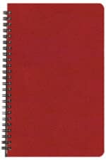 Custom Two Year Monthly Desk Planner w/ Leatherette Cover - 6