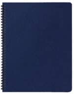 Custom Two Year Monthly Desk Planner w/ Leatherette Cover - 2