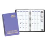Custom Two Year Monthly Desk Planner w/ Twilight Cover