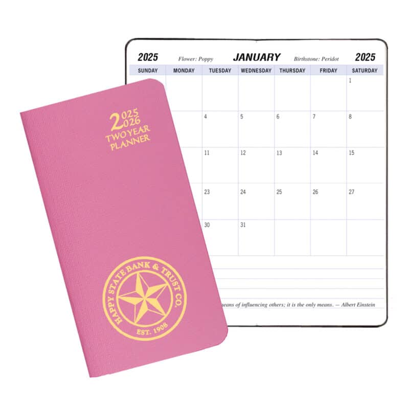 Custom Two Year Pocket Planner w/ Twilight Cover
