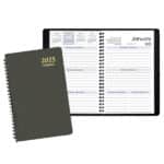 Custom Weekly Desk Appointment Planner w/ Canyon Cover - 1