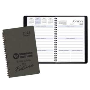 Custom Weekly Desk Appointment Planner w/ Canyon Cover