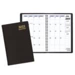 Custom Weekly Desk Appointment Planner w/ Continental Vinyl Cover - 1